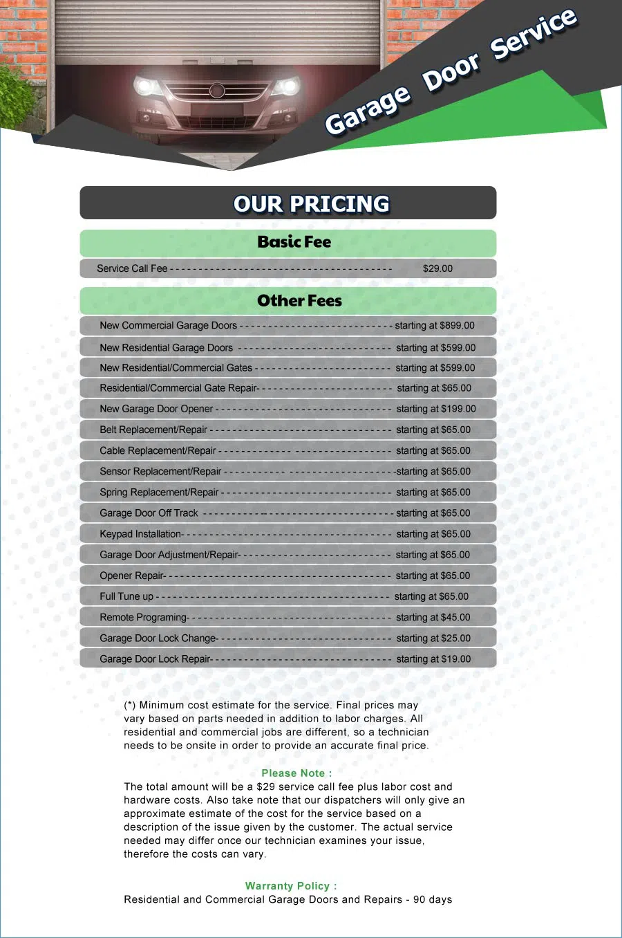 Galaxy Garage Door Service Holladay, UT 801-663-7185